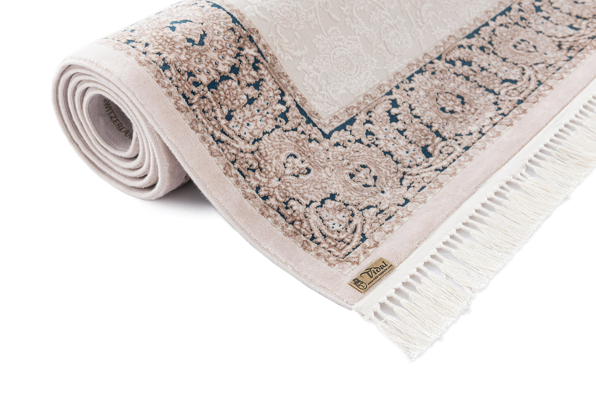 Läufer Luxus Teppich Sion in Creme von Hadorn™ - Lifestyle Image