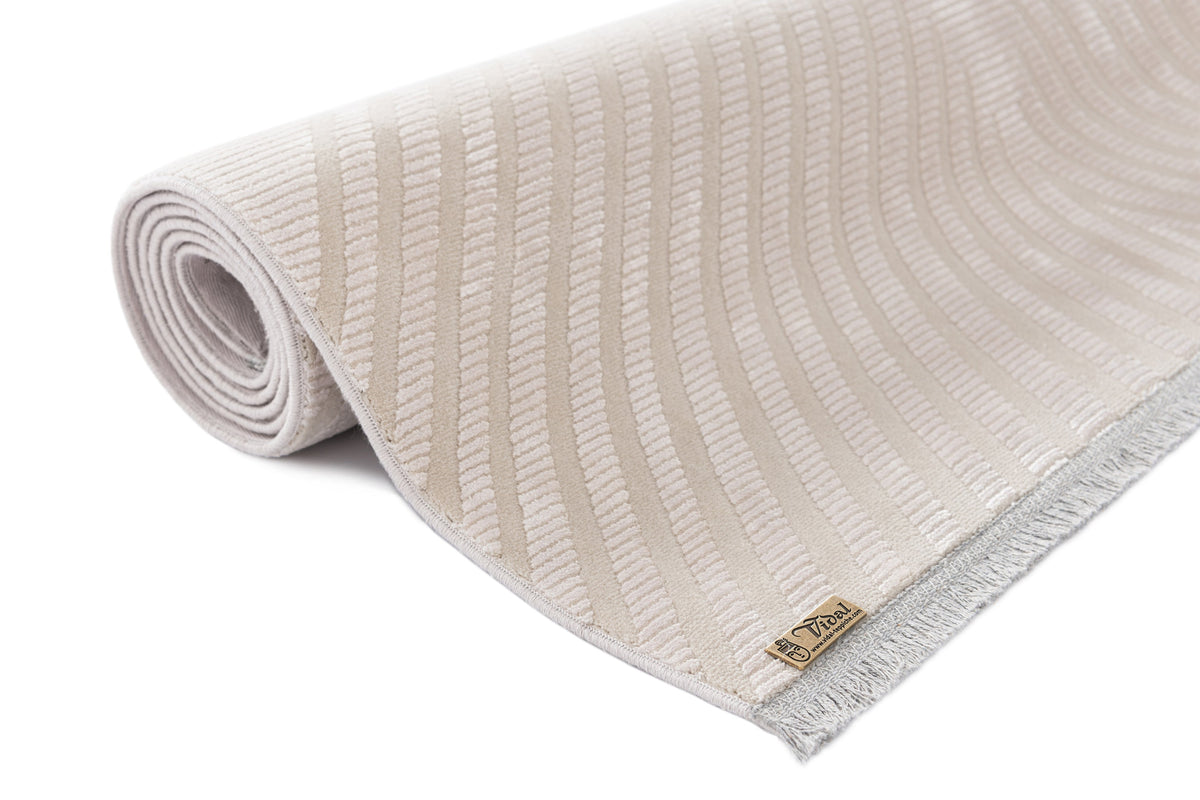 Läufer Luxus Teppich Laax in Creme von Hadorn™ - Lifestyle Image