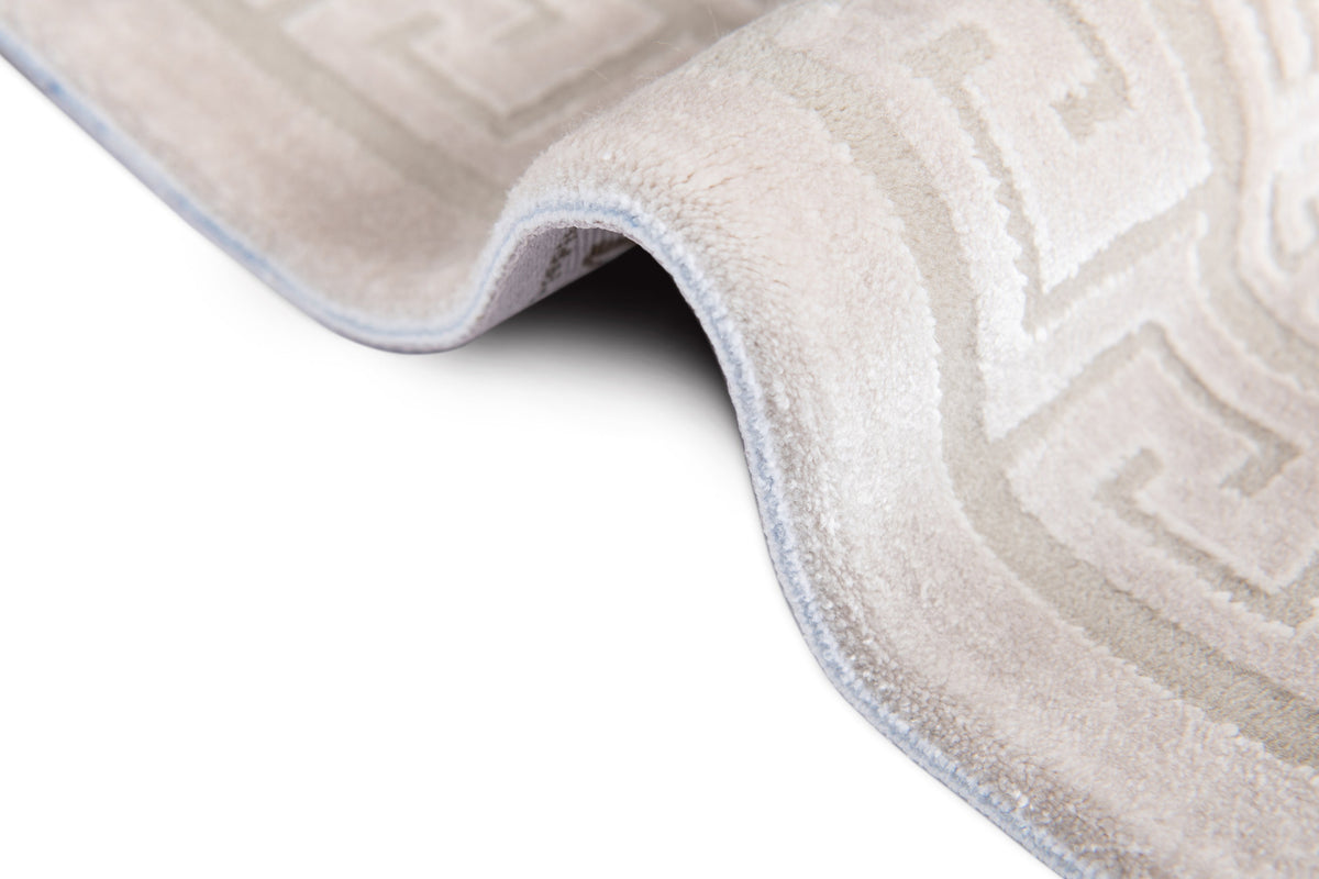 Rechteck Luxus Teppich Chiasso in Grau von Hadorn™ - Lifestyle Image