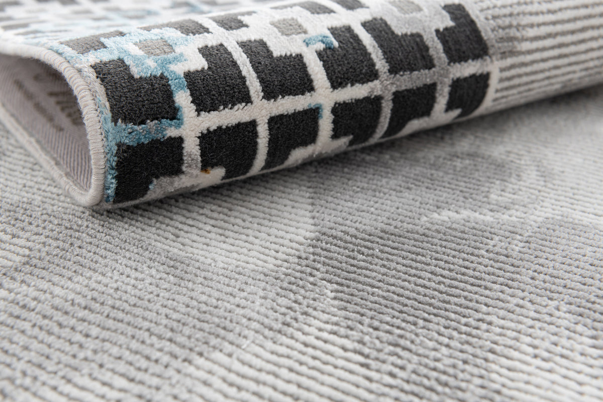 Läufer Luxus Teppich Zurich in Grau von Hadorn™ - Lifestyle Image