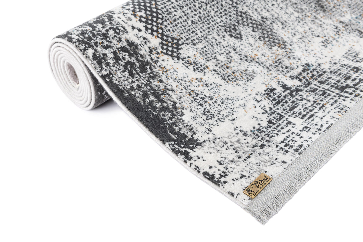Rechteck Luxus Teppich Zurich in Grau von Hadorn™ - Lifestyle Image