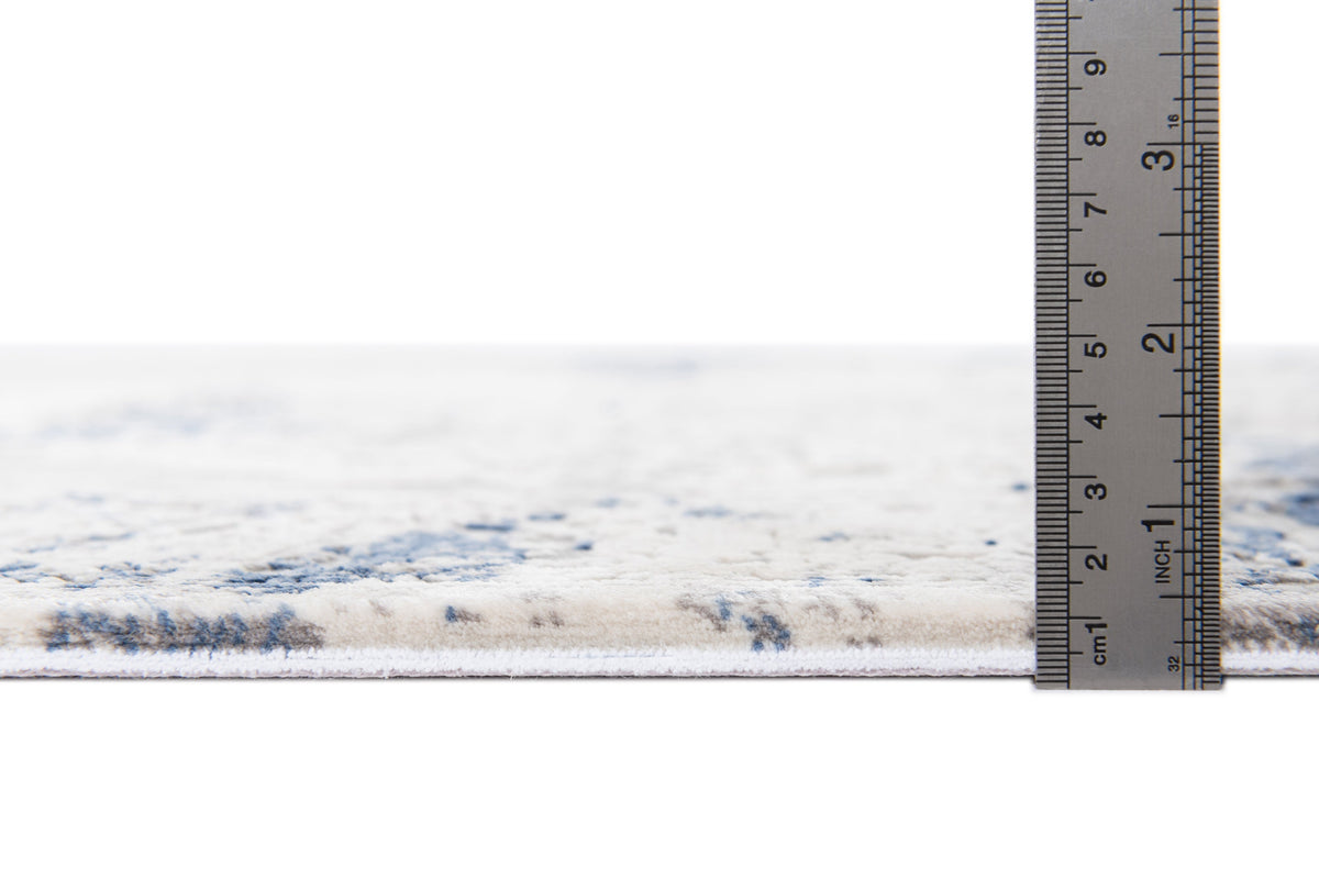 Läufer Luxus Teppich Flims in Grau von Hadorn™ - Lifestyle Image