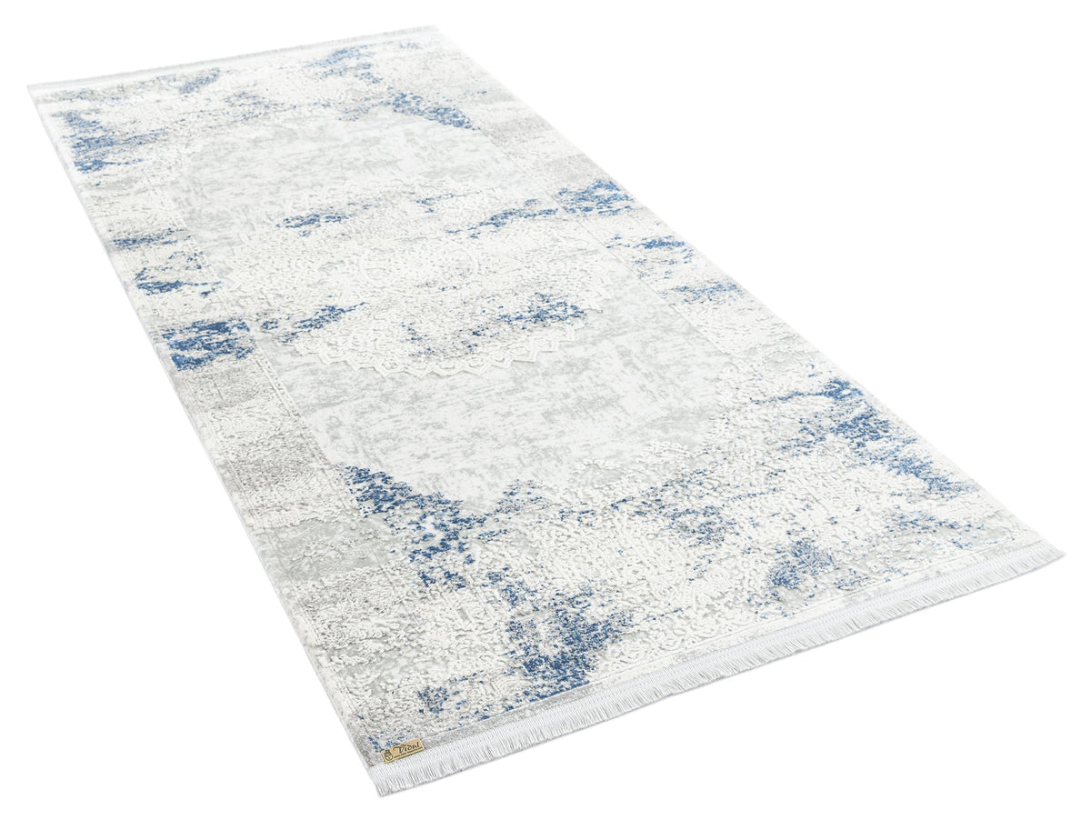 Läufer Luxus Teppich Flims in Grau von Hadorn™ - Lifestyle Image
