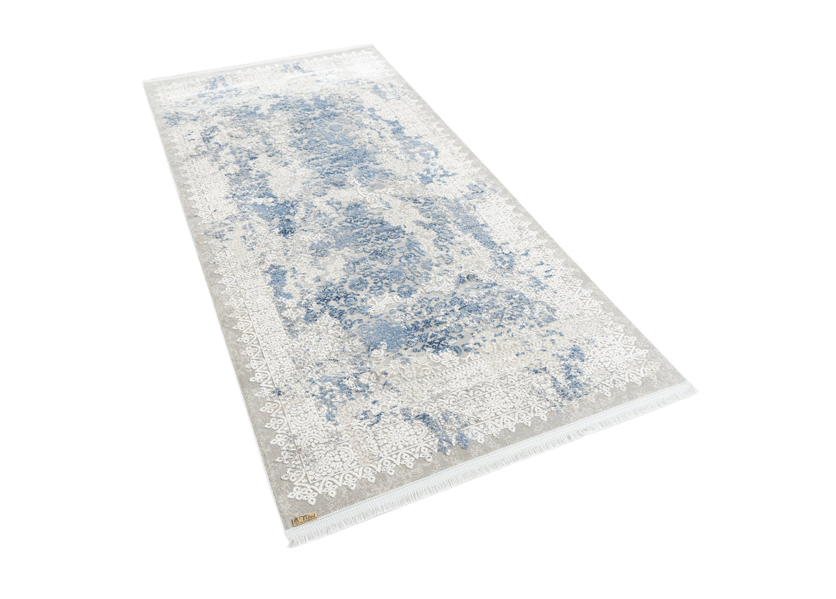 Läufer Luxus Teppich Flims in Grau von Hadorn™ - Lifestyle Image