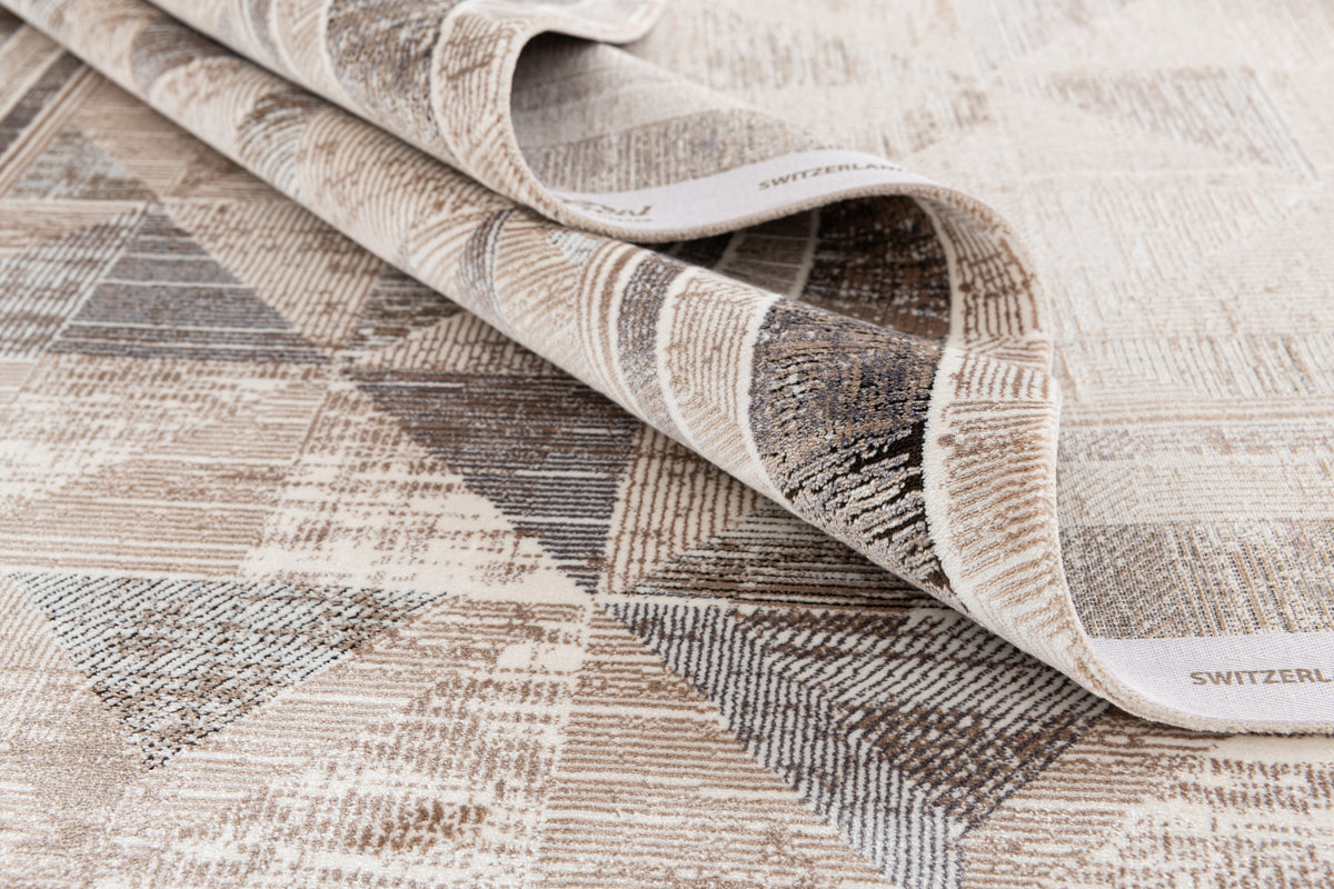 Läufer Luxus Teppich Airolo in Creme von Hadorn™ - Lifestyle Image