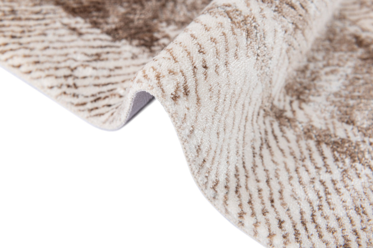 Rechteck Luxus Teppich Airolo in Creme von Hadorn™ - Lifestyle Image