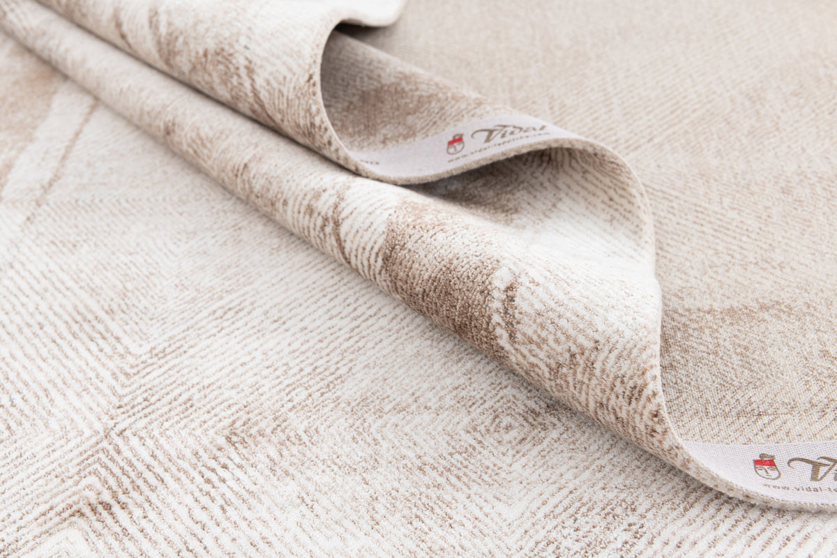 Rechteck Luxus Teppich Airolo in Creme von Hadorn™ - Lifestyle Image