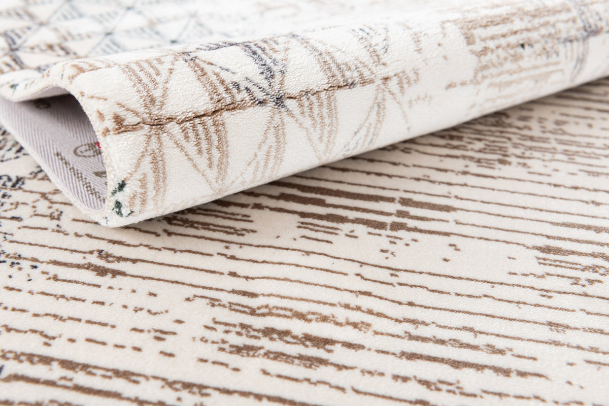 Rechteck Luxus Teppich Airolo in Creme von Hadorn™ - Lifestyle Image