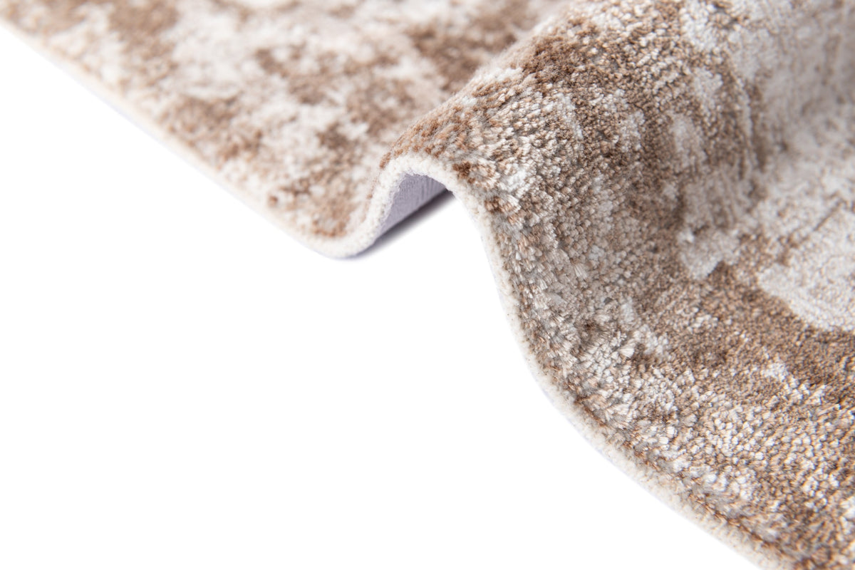 Rechteck Luxus Teppich Airolo in Braun von Hadorn™ - Lifestyle Image