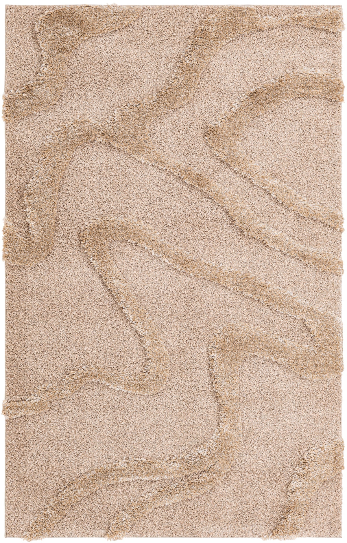 Rechteck Teppich Thun Arbor in Hellbraun von Hadorn™ - Lifestyle Image