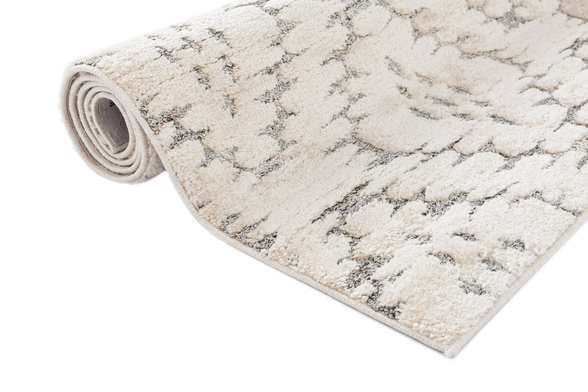 Rechteck Teppich Vevey in Weiss von Hadorn™ - Lifestyle Image