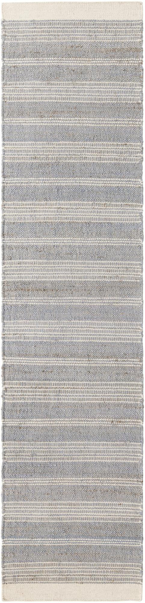 Läufer Handgeflochten Teppich Lariat in Grau von Hadorn™ - Lifestyle Image