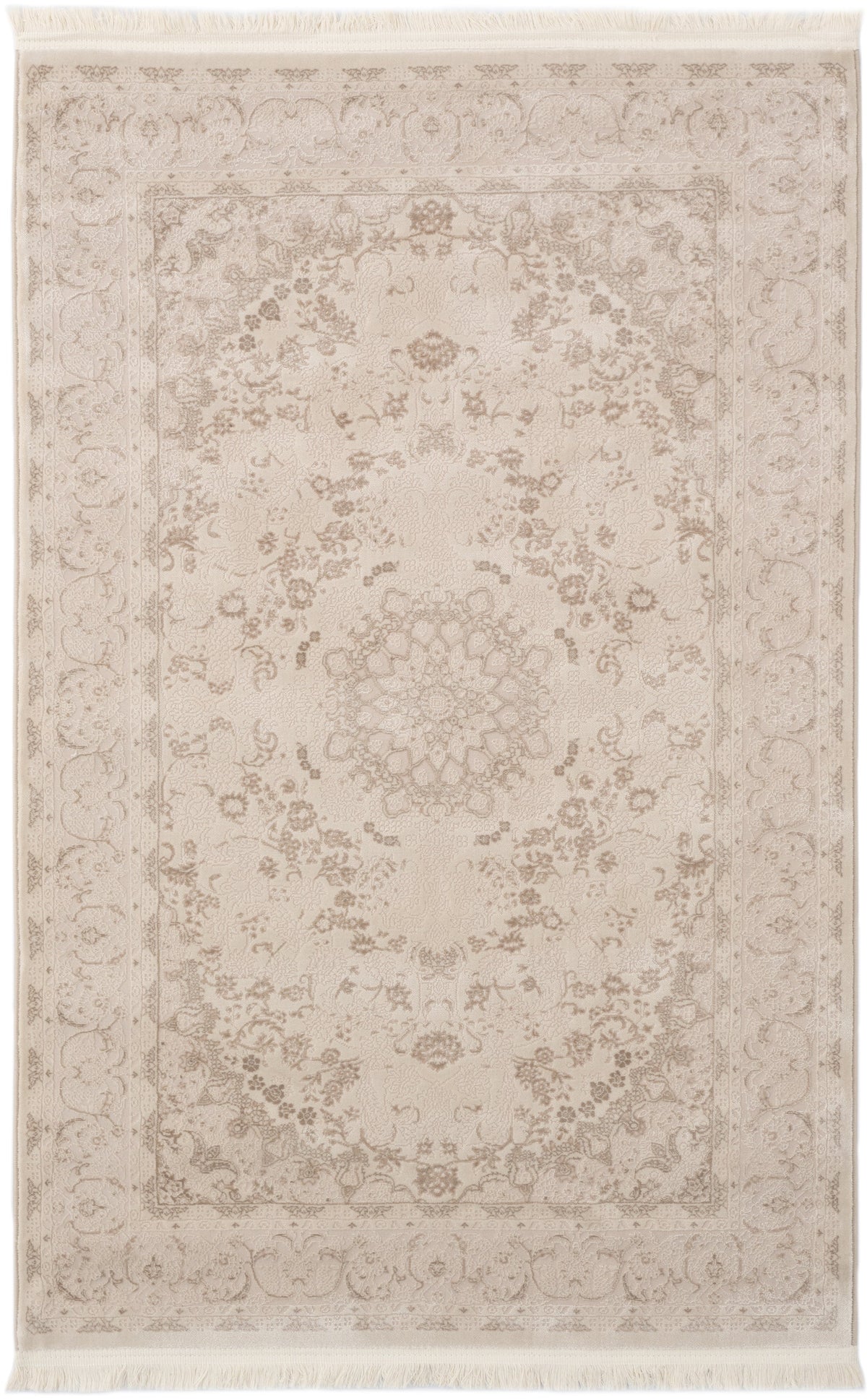 Rechteck Teppich Leas in Weiss von Hadorn™ - Lifestyle Image