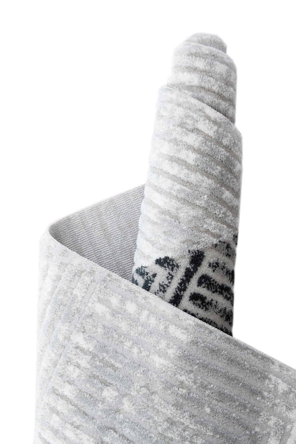 Rechteck Teppich Davos Grecian in Grau von Hadorn™ - Lifestyle Image