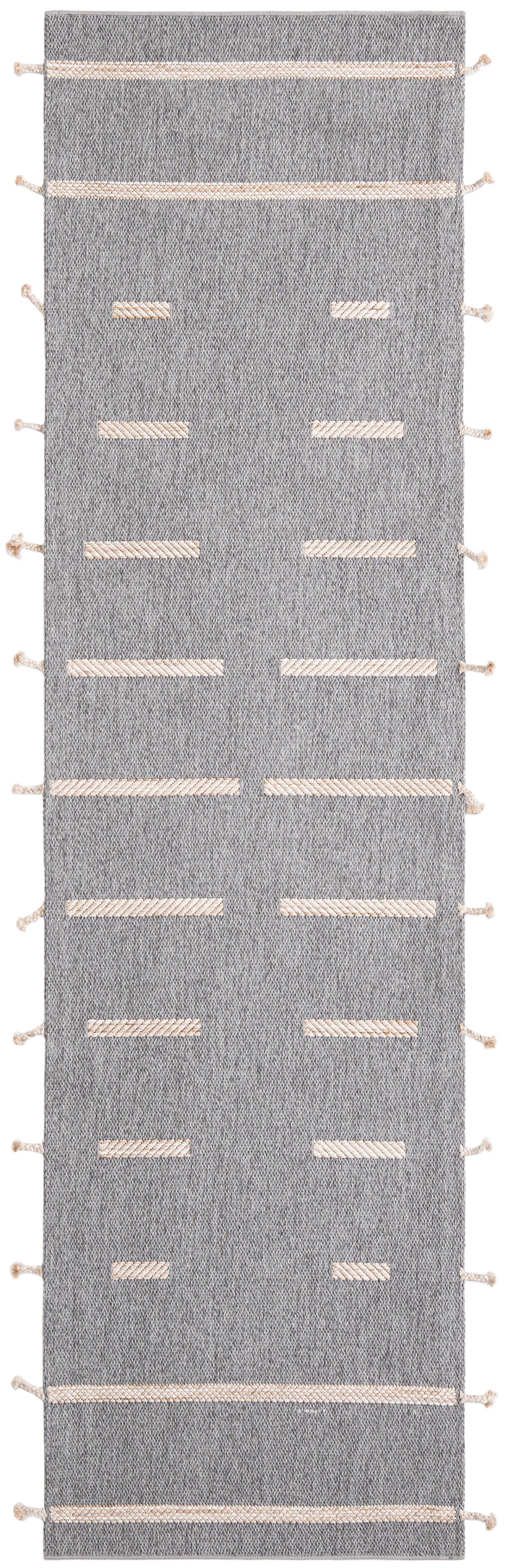 Läufer Teppich Juniper Boho in Grau von Hadorn™ - Lifestyle Image