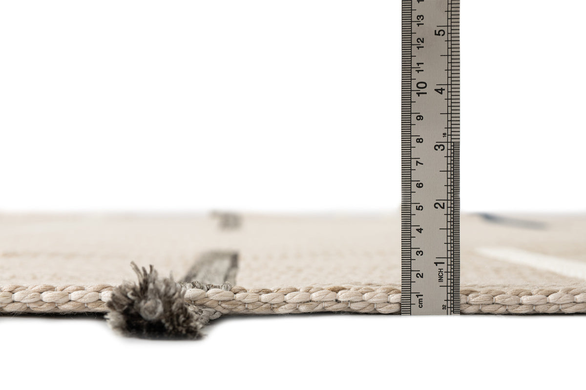 Rechteck Teppich Juniper Lyn in Elfenbein von Hadorn™ - Lifestyle Image