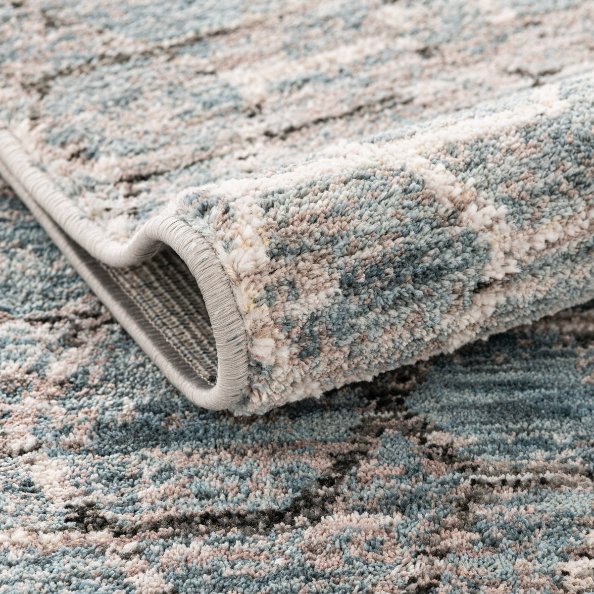 Läufer Teppich Zora Modern in Blau von Hadorn™ - Lifestyle Image