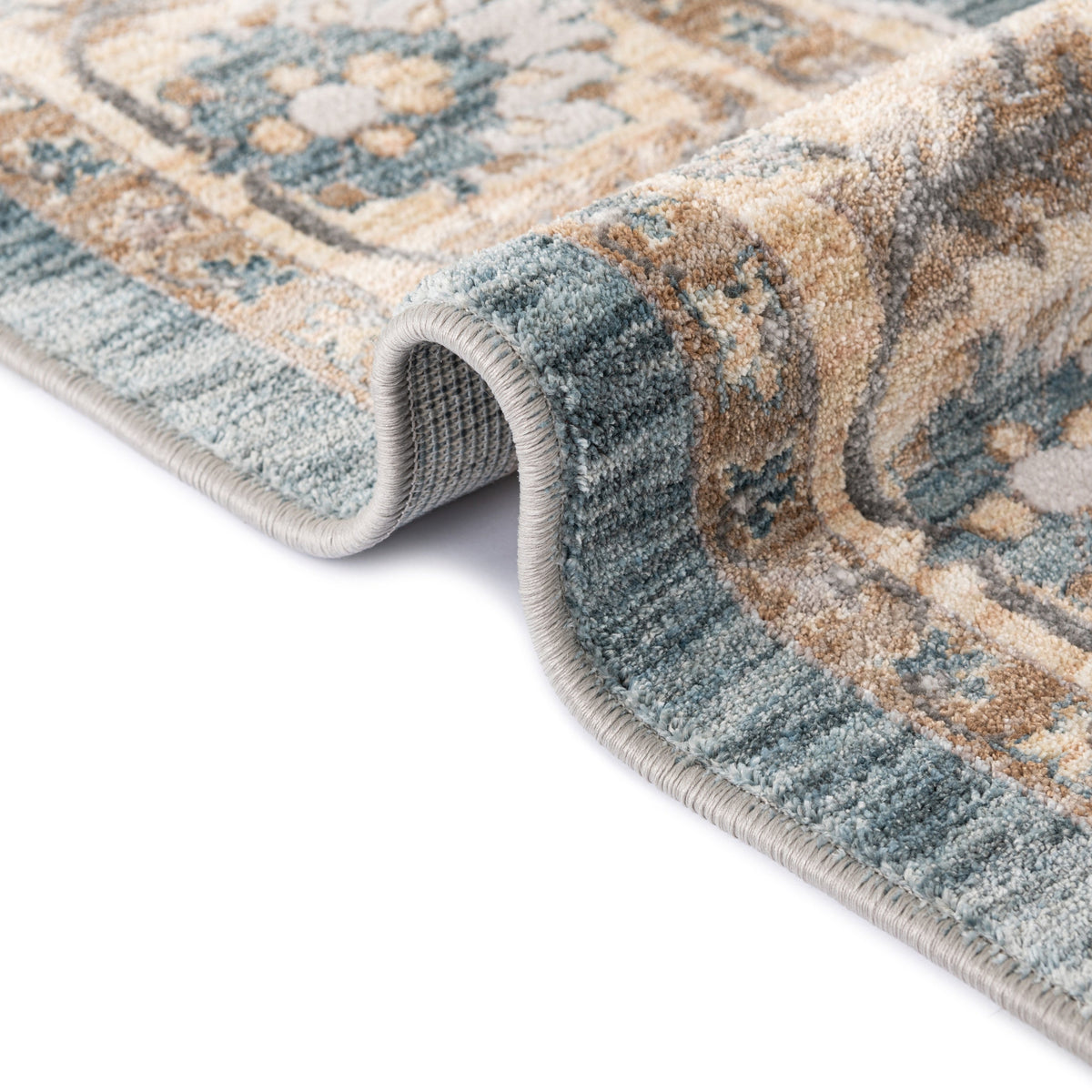 Läufer Teppich Zora Classical in Blau von Hadorn™ - Lifestyle Image