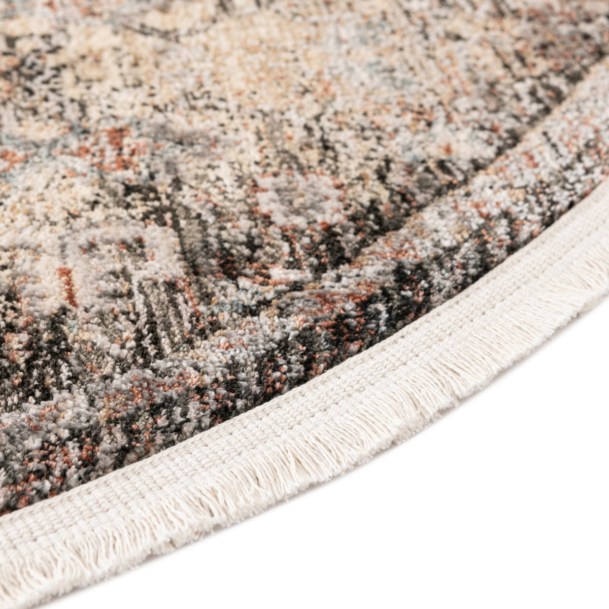 Oval Teppich Zora Blege in Braun von Hadorn™ - Lifestyle Image