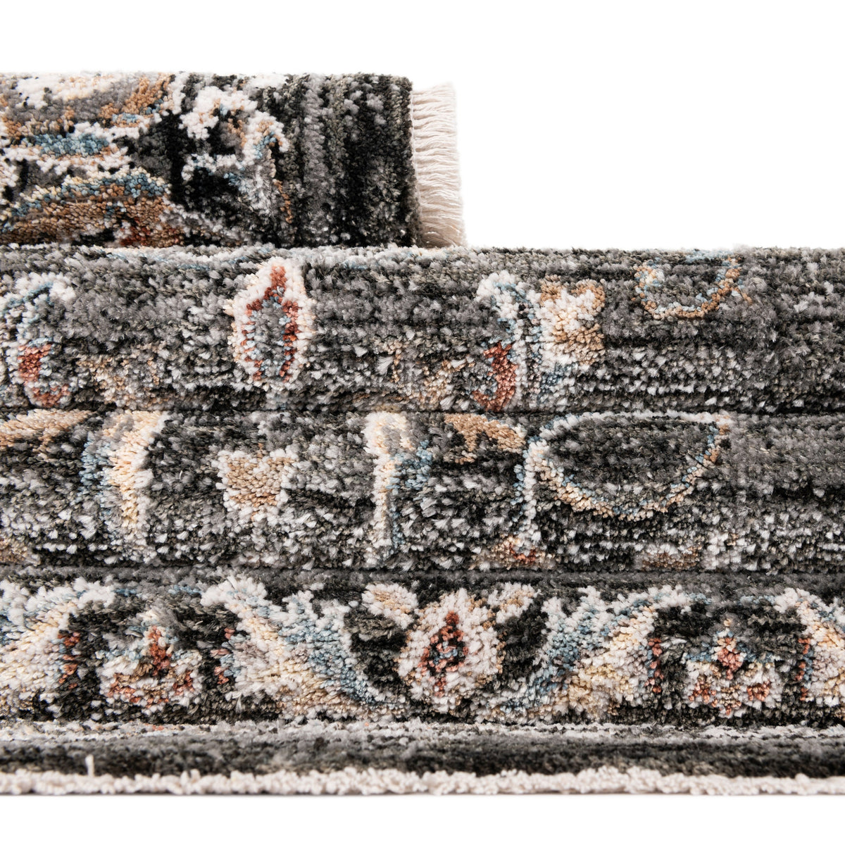 Oval Teppich Zora Orman in Grau von Hadorn™ - Lifestyle Image