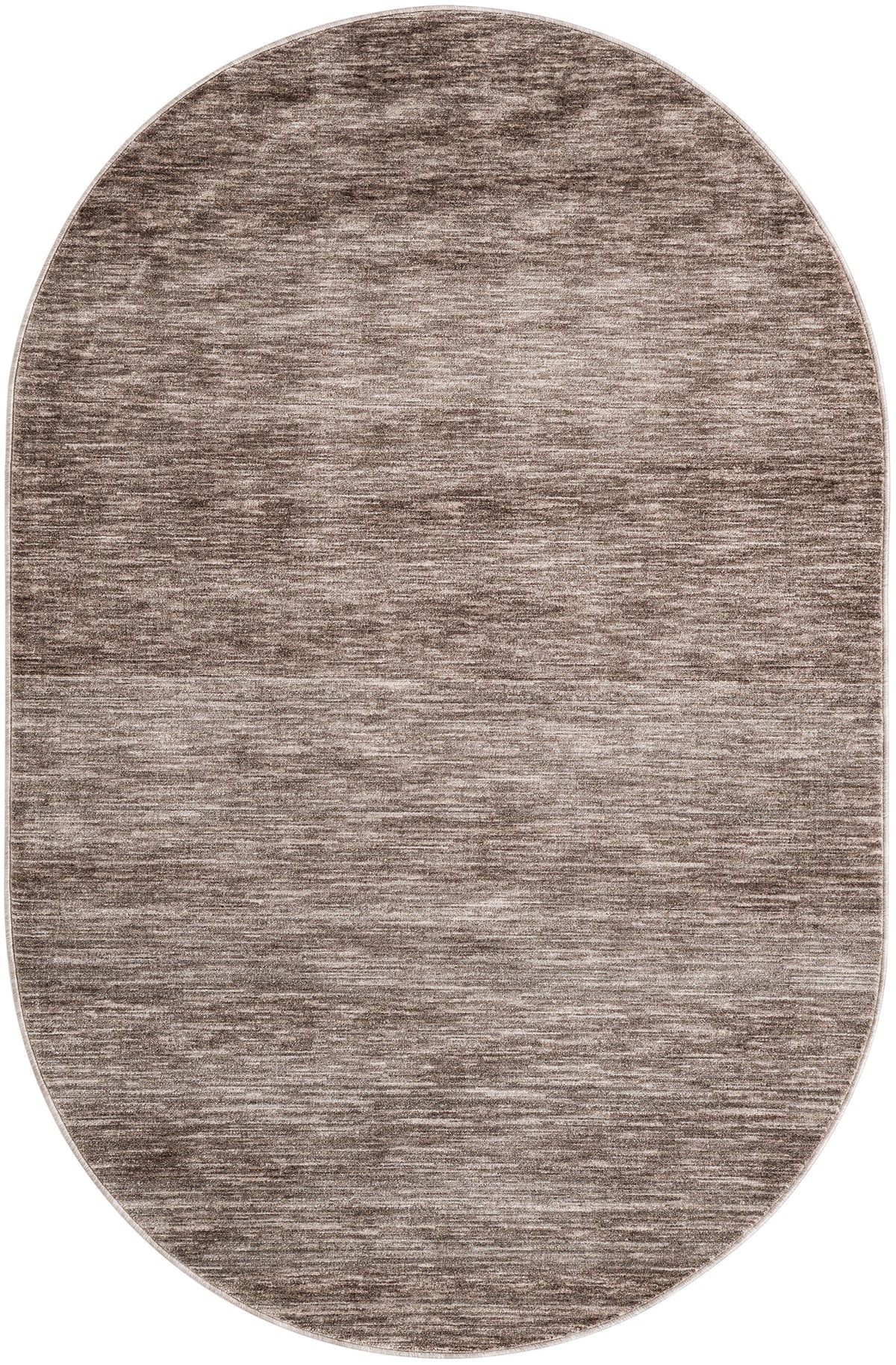 Oval Teppich Gabbeh Design in Braun von Hadorn™ - Lifestyle Image