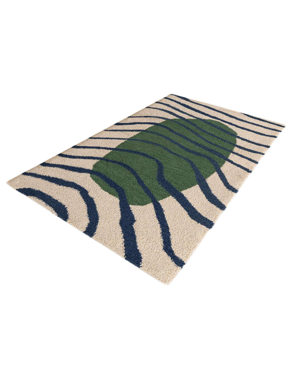 Rechteck Teppich AI Handgetuftet in Mehrfarbig von Hadorn™ - Lifestyle Image