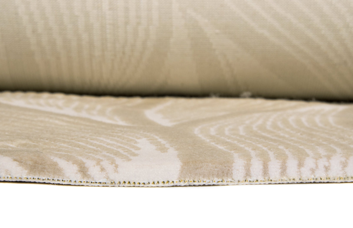Rund Teppich Royal Nature in Beige von Hadorn™ - Lifestyle Image
