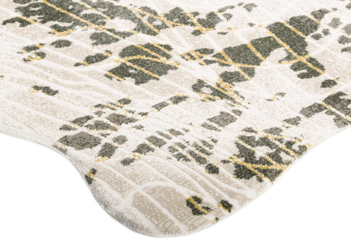Rund Teppich Royal Orb in Beige von Hadorn™ - Lifestyle Image