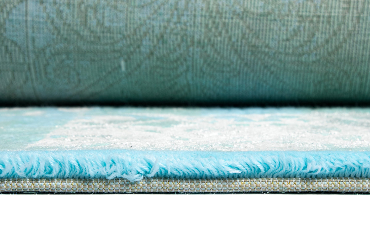 Rechteck Teppich Royal Phoenix in Blau von Hadorn™ - Lifestyle Image