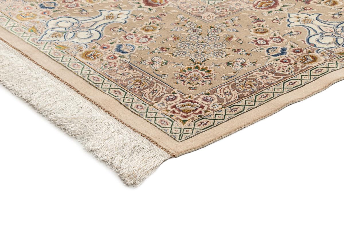 Rechteck Teppich Ghom Design in Beige von Hadorn™ - Lifestyle Image