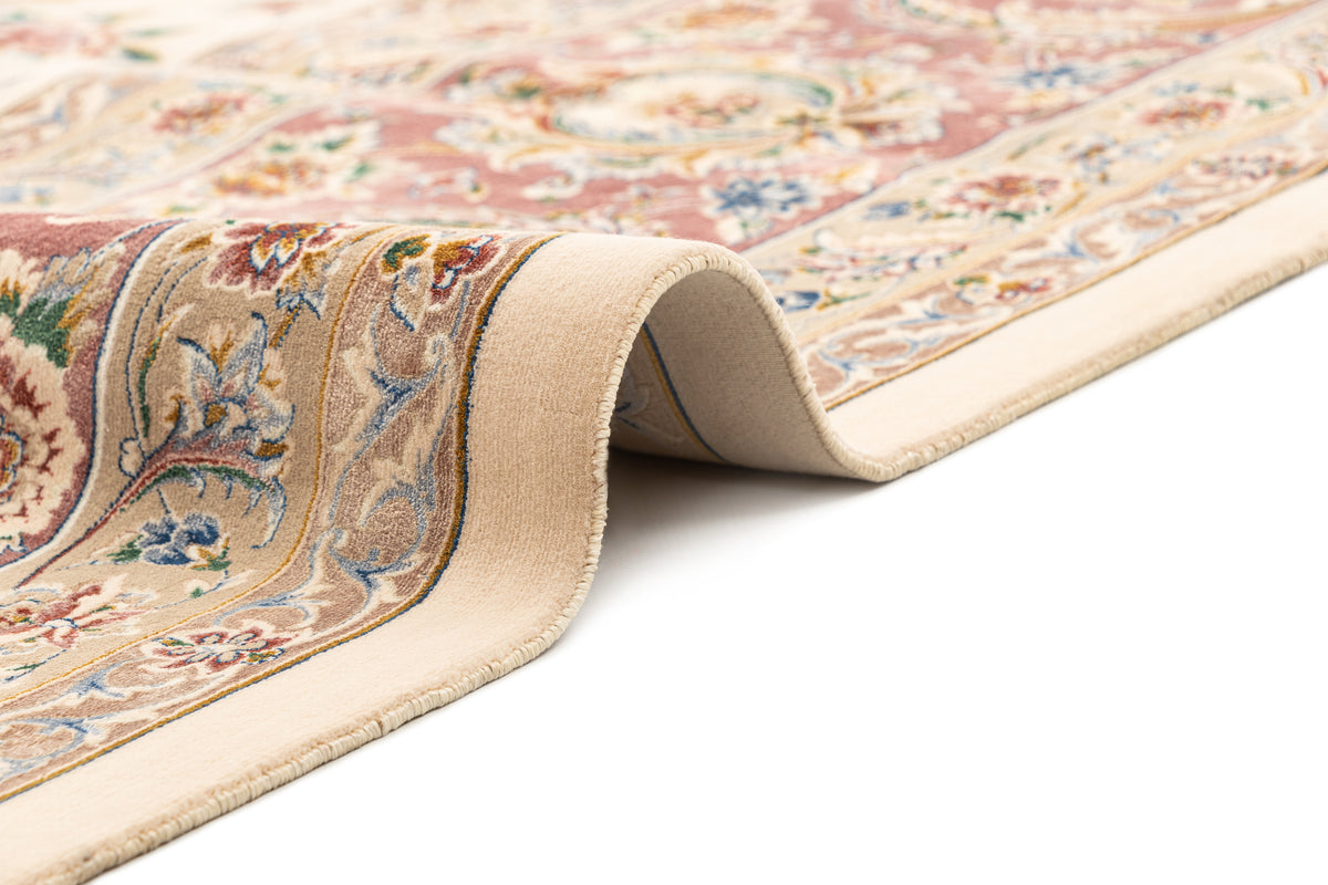 Rechteck Teppich Ghom Design in Creme von Hadorn™ - Lifestyle Image