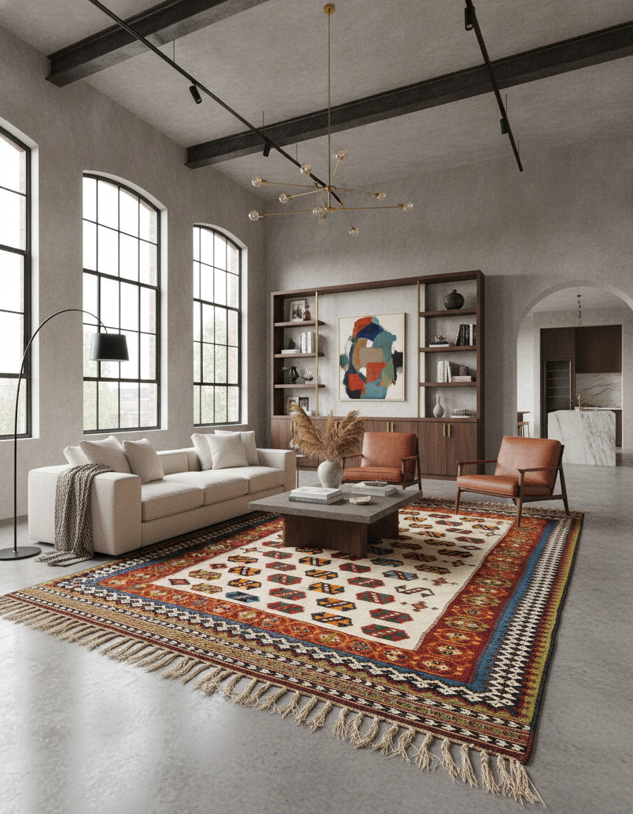 294 x 133 Ghashghai Kilim