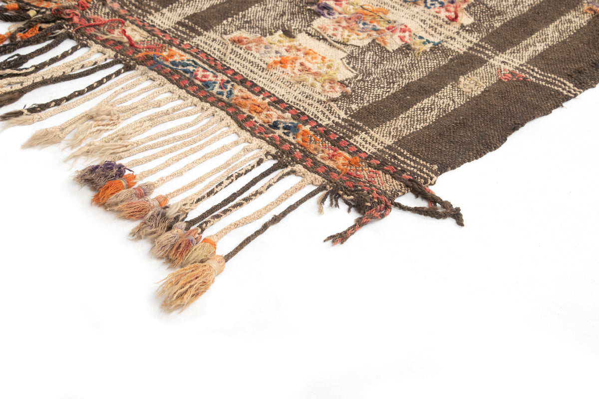 Wolle Teppich Kelim in Creme von Hadorn™ - Lifestyle Image