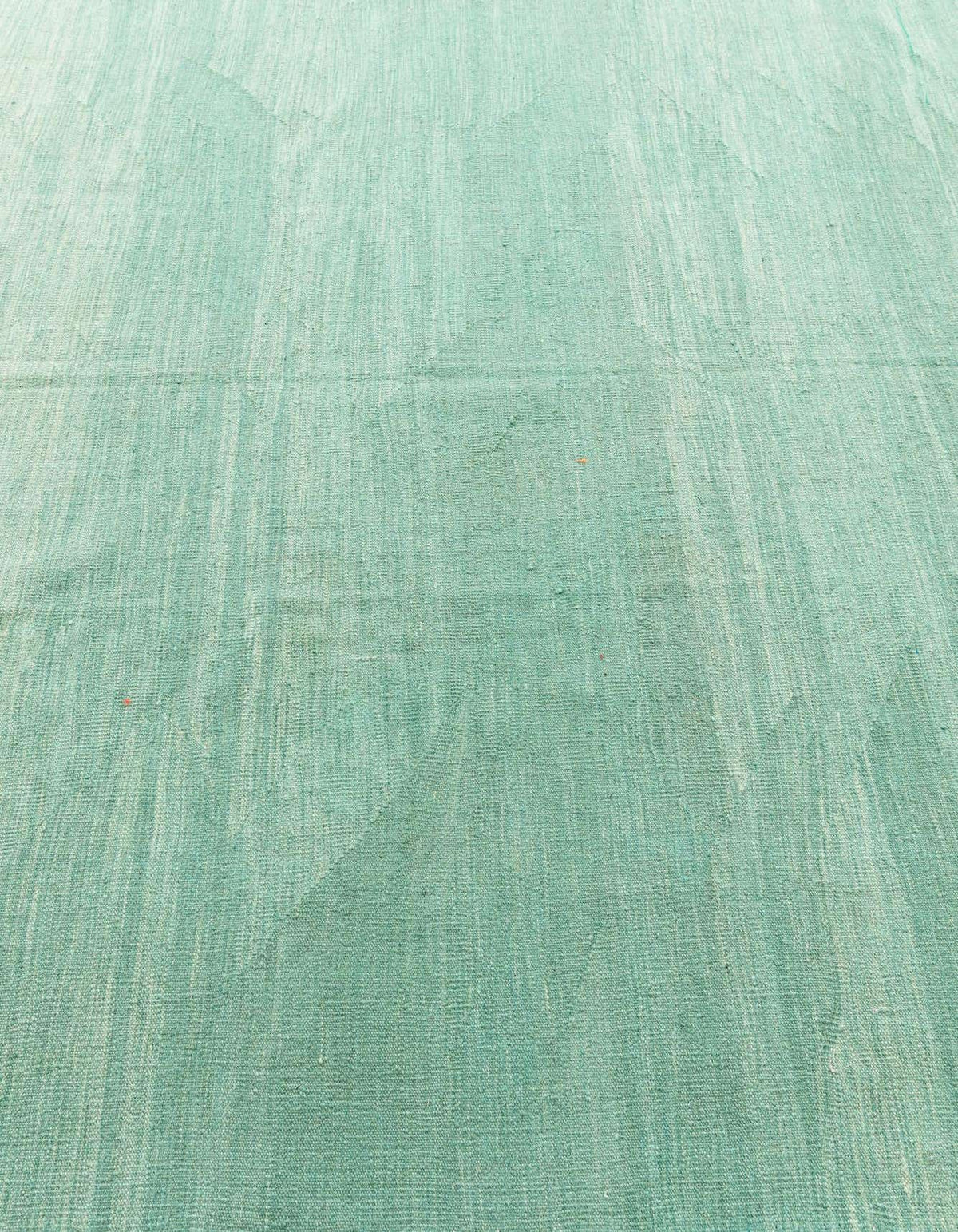 Rechteck Handgeflochten Teppich Kelim Modern in Hellgrün von Hadorn™ - Lifestyle Image