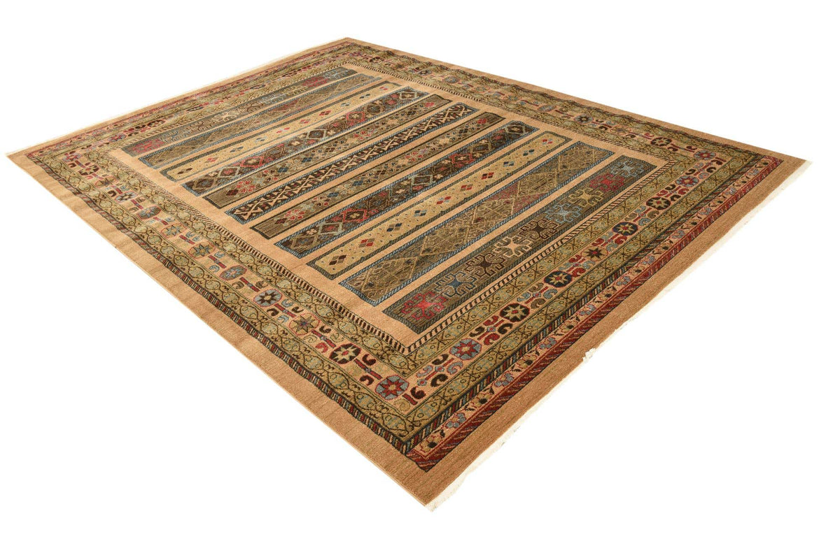 Rechteck Teppich Kashkuli Gabbeh in Tan von Hadorn™ - Lifestyle Image