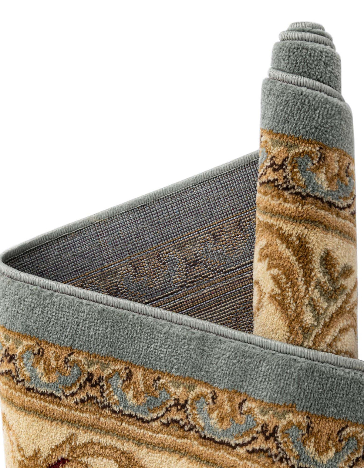 Rechteck Teppich Classic Aubusson in Hellblau von Hadorn™ - Lifestyle Image