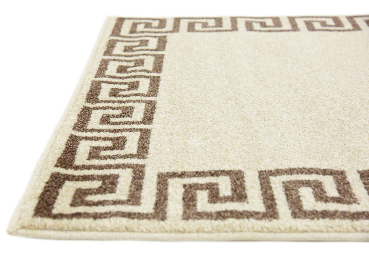 Läufer Teppich Greek Key in Beige von Hadorn™ - Lifestyle Image