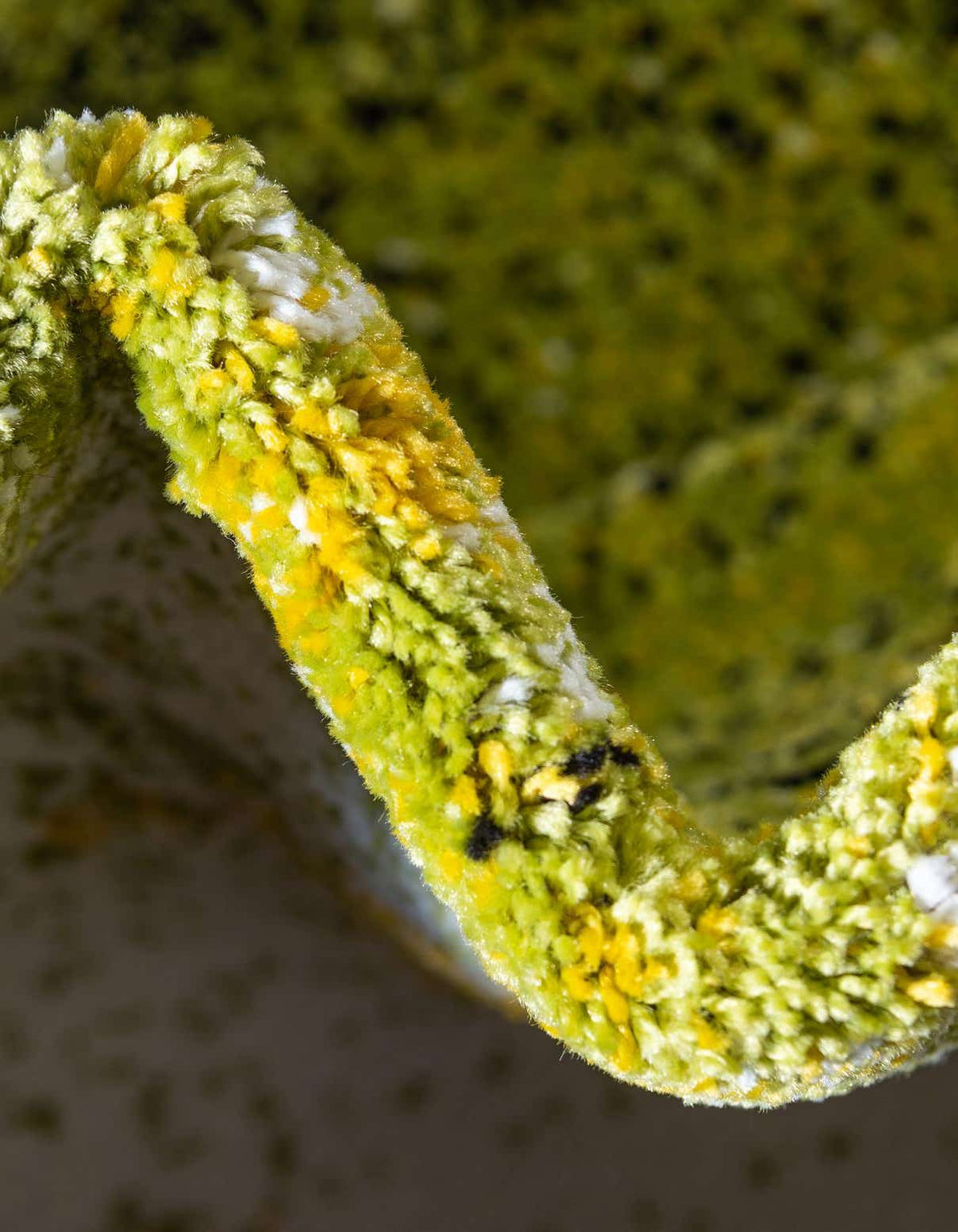 Rechteck Teppich Florence in Hellgrün von Hadorn™ - Lifestyle Image