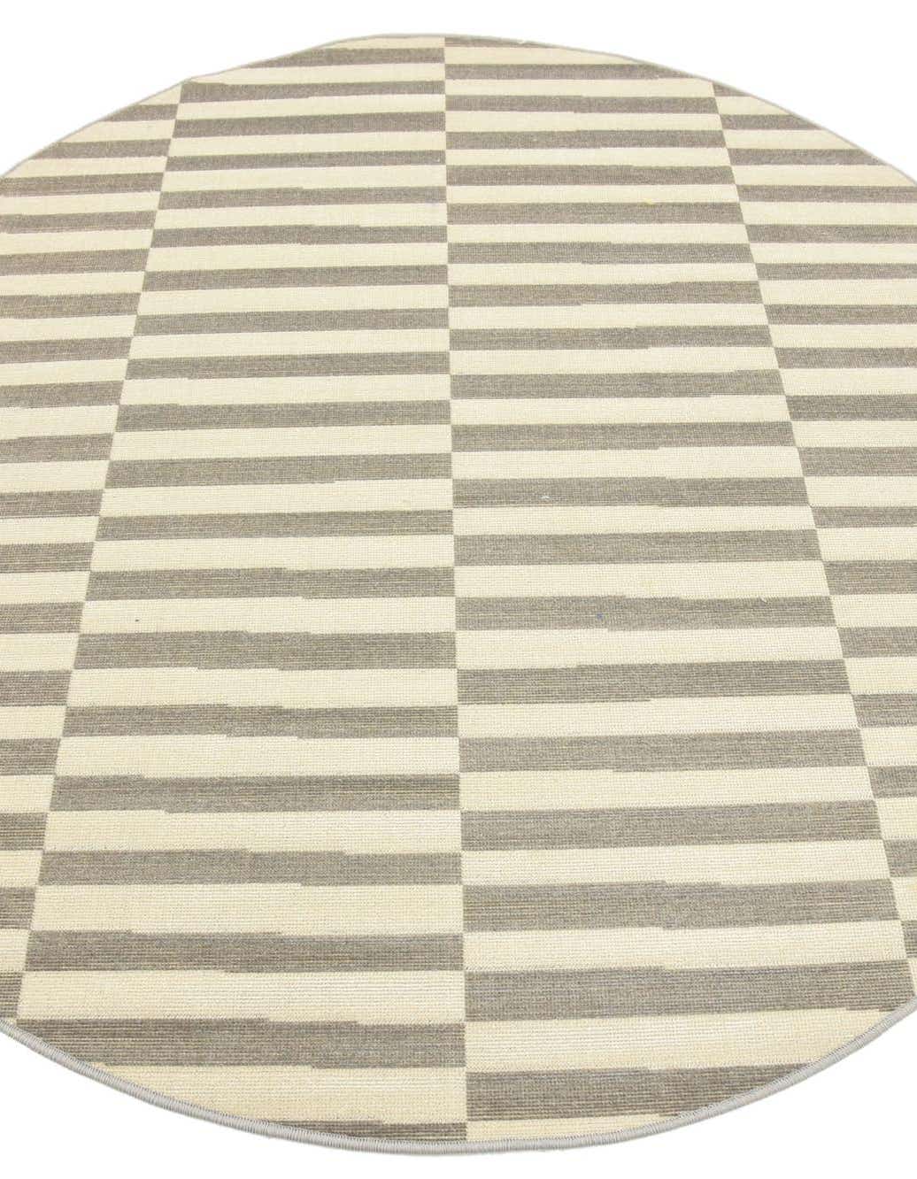 Rund Teppich Tribeca in Dunkelgrau von Hadorn™ - Lifestyle Image