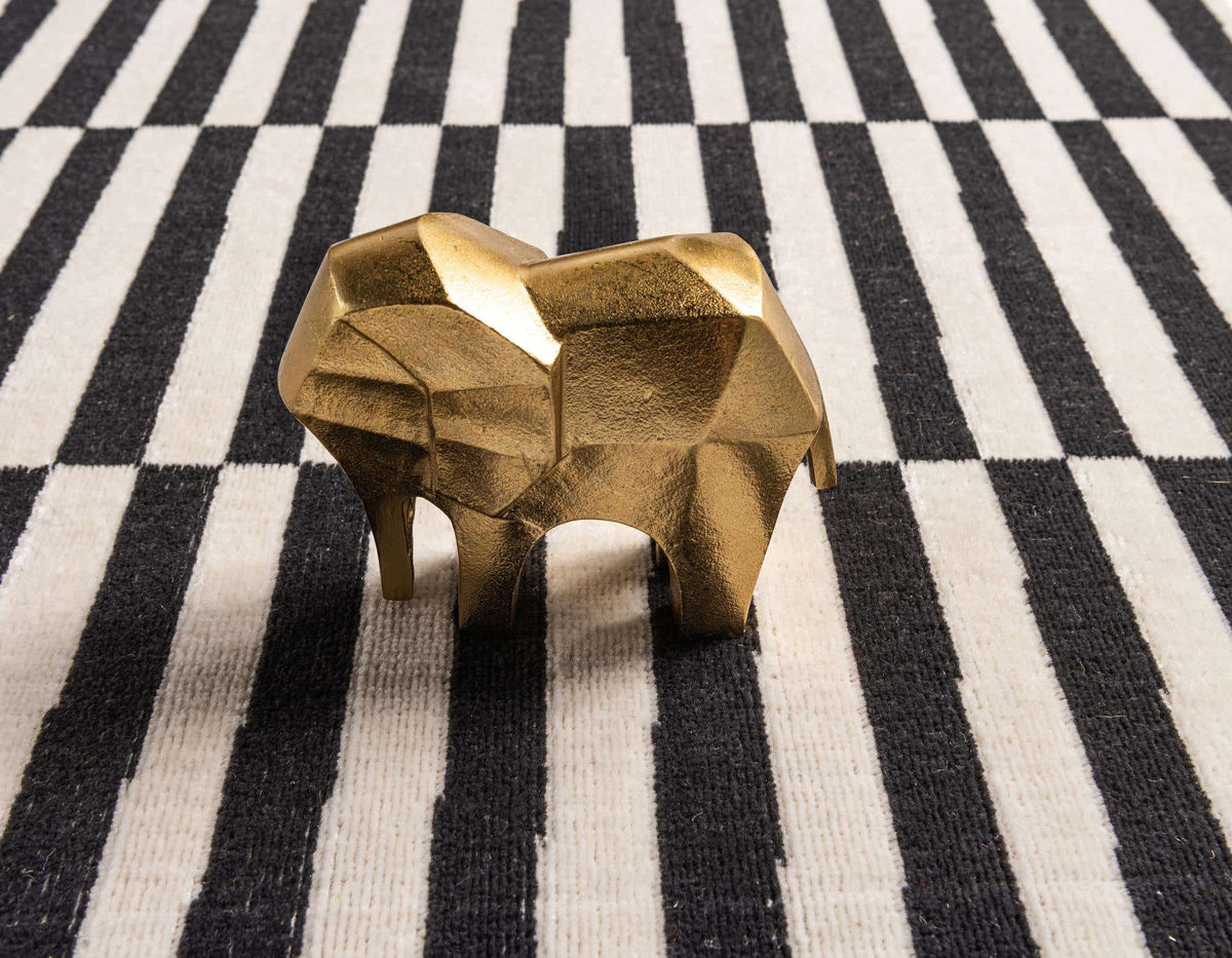 Rechteck Teppich Tribeca in Schwarz von Hadorn™ - Lifestyle Image