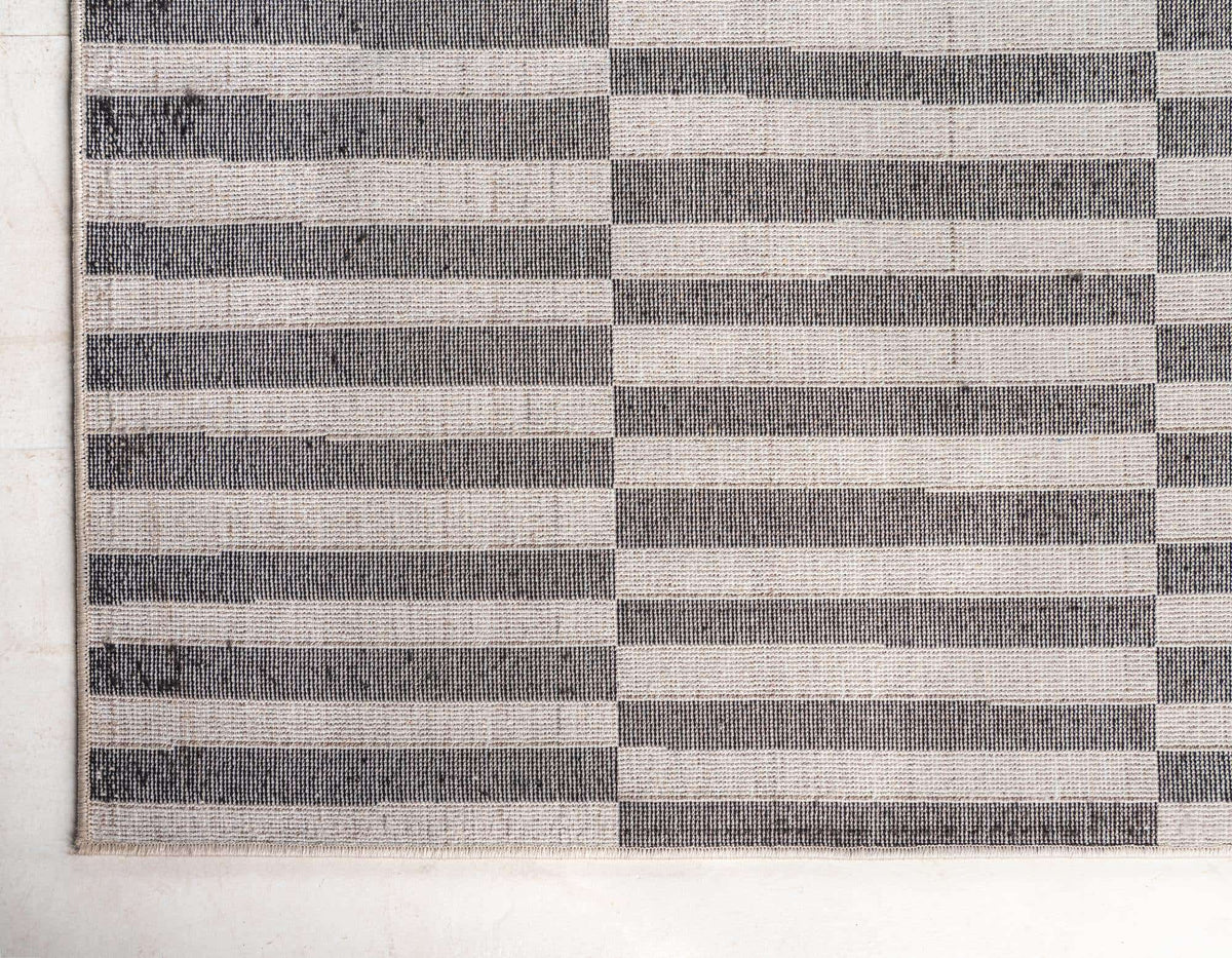 Rechteck Teppich Tribeca in Schwarz von Hadorn™ - Lifestyle Image