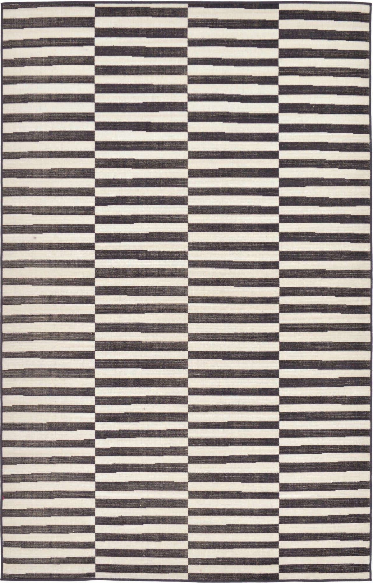 Rechteck Teppich Tribeca in Schwarz von Hadorn™ - Lifestyle Image