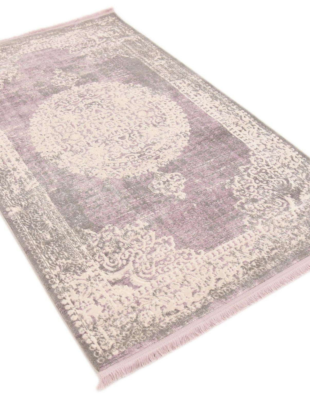 Rechteck Teppich New Vintage in Lila von Hadorn™ - Lifestyle Image