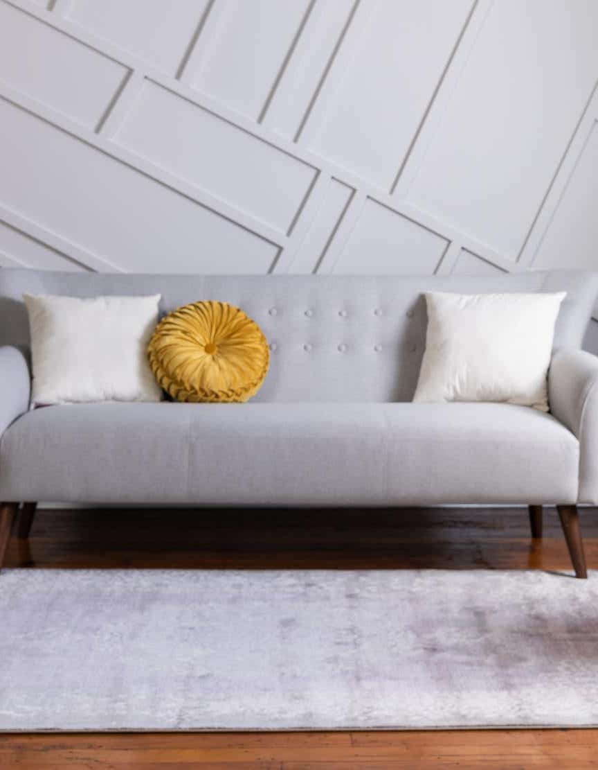 Rechteck Teppich New Vintage in Lila von Hadorn™ - Lifestyle Image