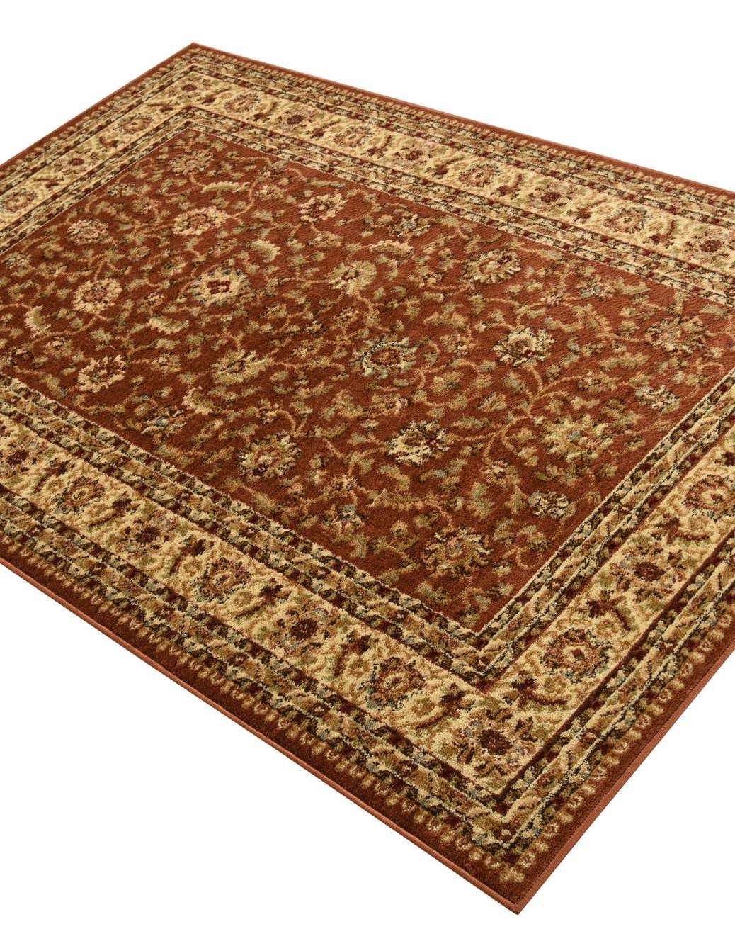 Rechteck Teppich Classic Agra in Ziegelrotes helles Rosa von Hadorn™ - Lifestyle Image