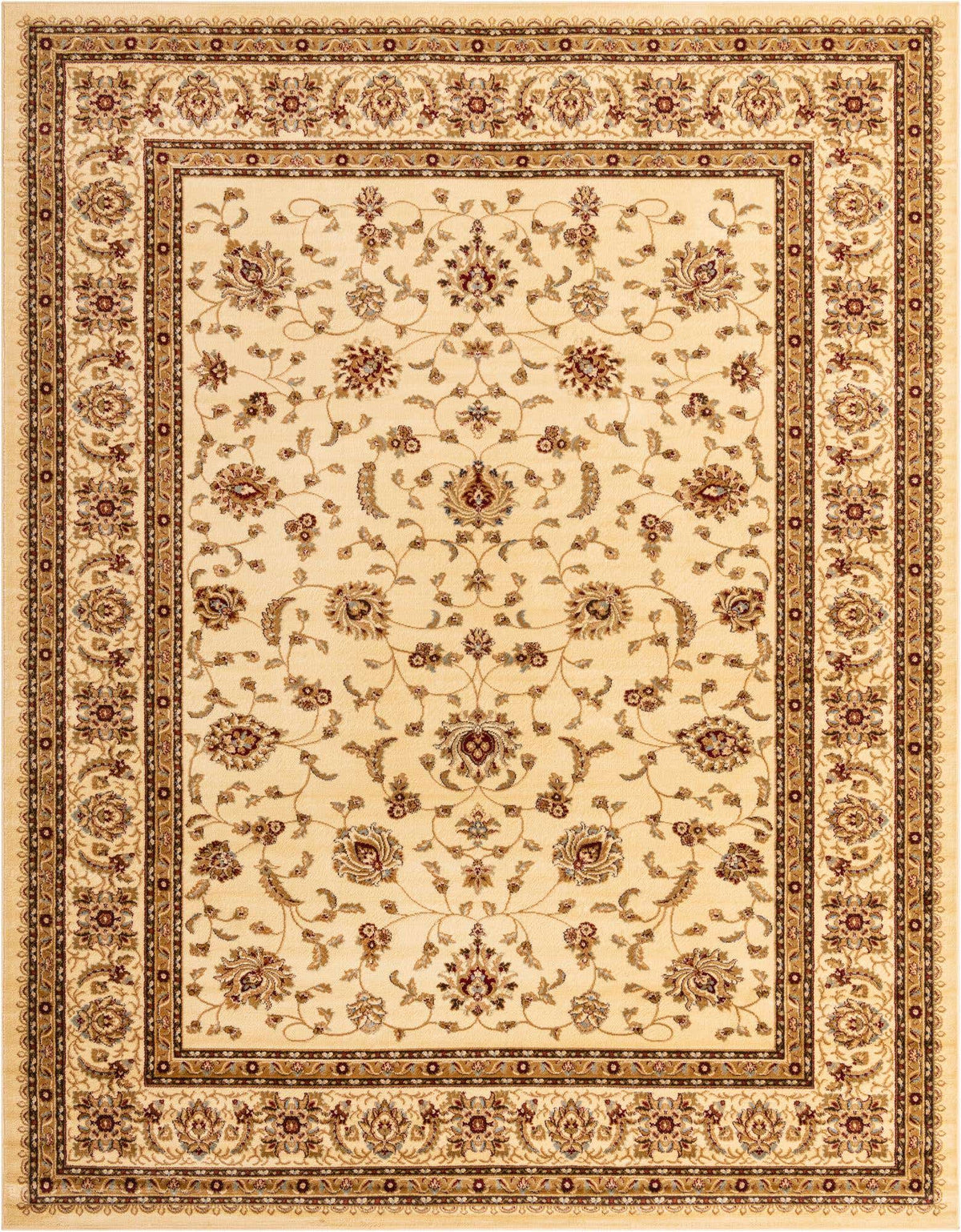 Rechteck Teppich Classic Agra in Creme von Hadorn™ - Lifestyle Image