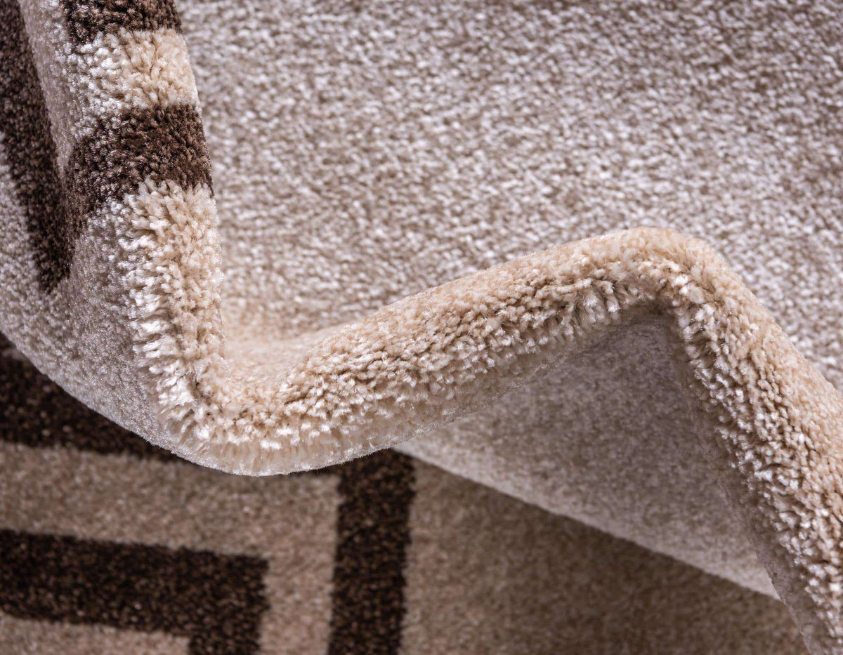 Läufer Teppich Greek Key in Beige von Hadorn™ - Lifestyle Image