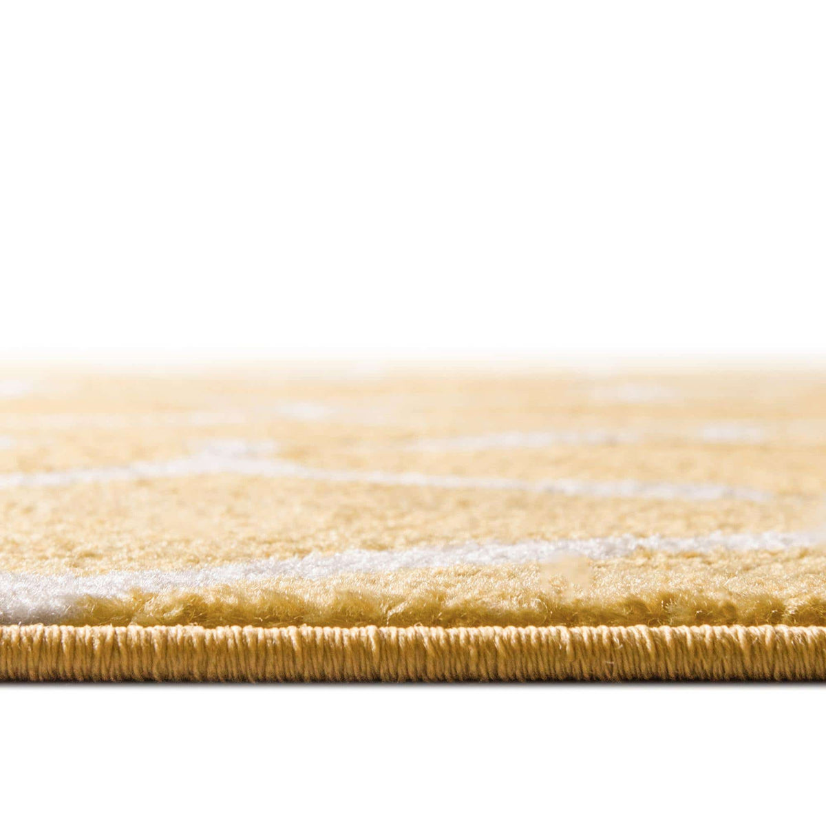 Rechteck Teppich Trellis Frieze in Gelb von Hadorn™ - Lifestyle Image