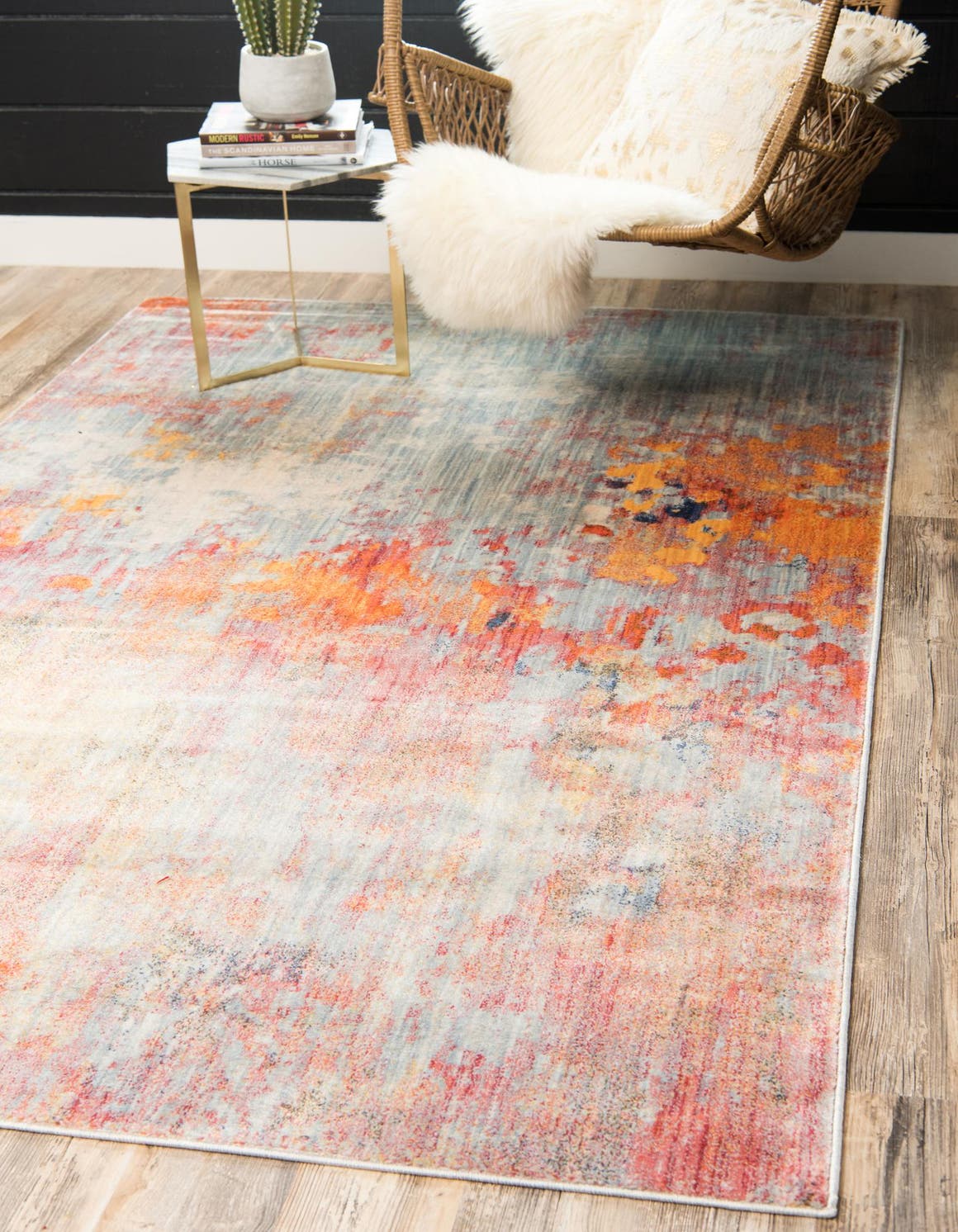 Rechteck Teppich Solaris in Mehrfarbig von Hadorn™ - Lifestyle Image