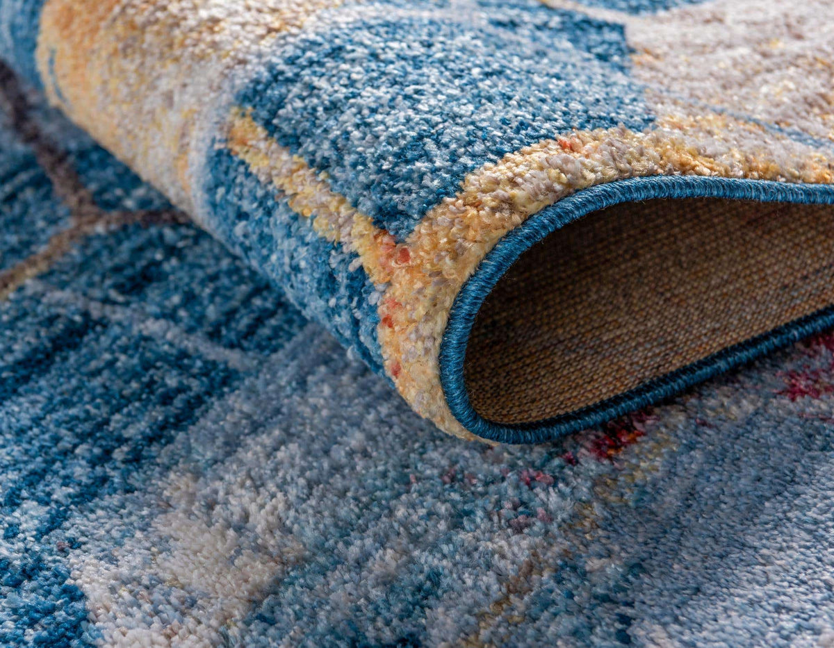 Läufer Teppich Prism in Blau von Hadorn™ - Lifestyle Image